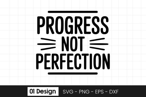 Progress Not Perfection Inspirational SV: A Brand Designer's Review