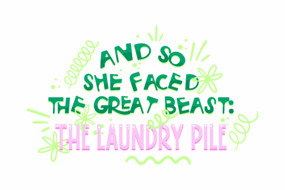 The Laundry Beast Graphics for Crafts and DIY Projects